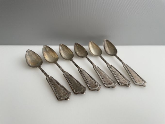Zilveren koffielepels