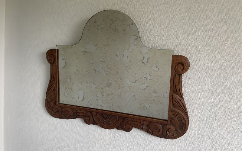 Art Nouveau wandspiegel