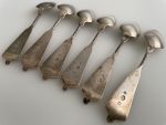 zilveren koffielepels, antieke koffielepels, zilveren koffielepel, koffielepels