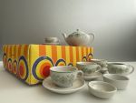 kinderservies, child tea set, kinderservies Douwe Egberts, Oldergoods