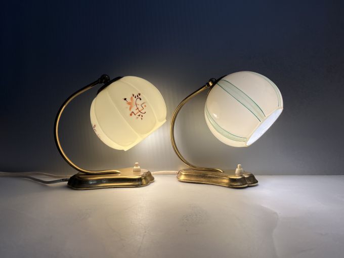 Twee vintage lampjes