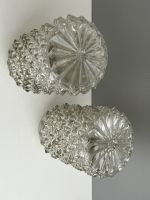 vintage plafonnieres, vintage lampjes, cilindervormige lampjes, glazen plafondlampen