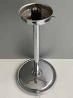 art deco lamp,  lamp melkglas, art deco tafellamp, lamp chroom