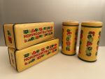 Verkade oost Indische kers, vintage blikken, vintage Verkade, beschuitblik verkade