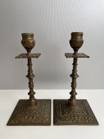 art nouveau kandelaren, bronzen kandelaren, antieke kandelaren, oldergoods