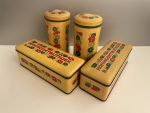Verkade oost Indische kers, vintage blikken, vintage Verkade, beschuitblik verkade