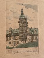 Anker Schouw Lundberg, A Schouw Lundberg, gekleurde gravure, radering Lundberg