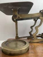 postweegschaal, antieke postweegschaal, Engelse postweegschaal, Oldergoods